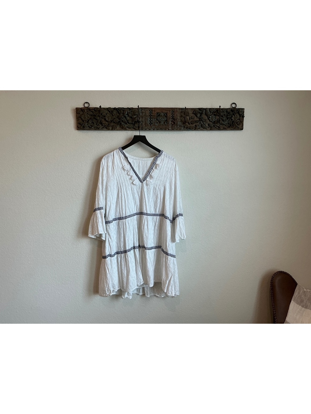 Tommy Bahama Jacquard Tiered Dress